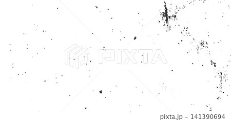 Vector overlay of scratches, noise, dust. cinematic old effect 141390694