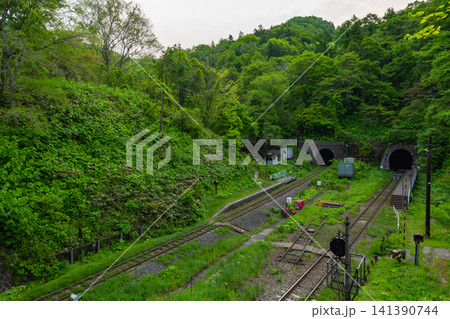 JR室蘭本線・小幌駅(北海道:2025年5月) JR室蘭本線・小幌駅(北海道:2025年5月) 141390744