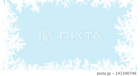 Texture overlay background. ice frame with frozen effect. vector winter border abstract with frozen texture. snow and snowfall grunge Texture overlay background. ice frame with frozen effect. vector winter border abstract with frozen texture. snow and snowfall grunge 141390746
