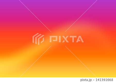 Orange purple gradation background with abstract wavy line. Warm gradient blend in soft transitions, from yellow to red, violet tones, evoking peaceful autumn evening atmosphere. Vector sunset bg Orange purple gradation background with abstract wavy line. Warm gradient blend in soft transitions, from yellow to red, violet tones, evoking peaceful autumn evening atmosphere. Vector sunset bg 141391668