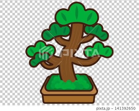 盆景插畫素材 2 盆景插畫素材 2 141392650