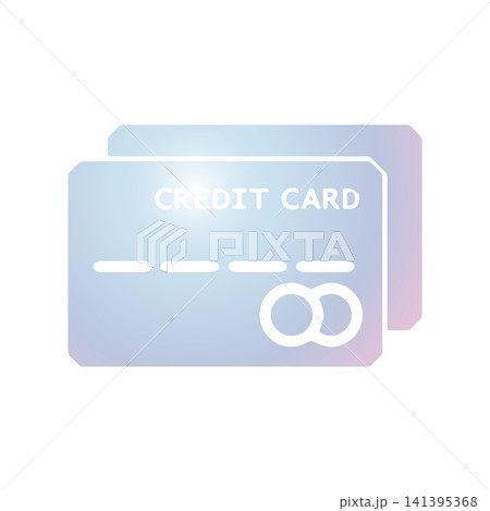 Credit Card icon design template Credit Card icon design template 141395368