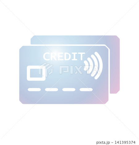 Credit Card icon design template Credit Card icon design template 141395374