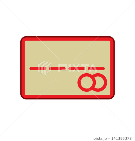 Credit Card icon design template Credit Card icon design template 141395378