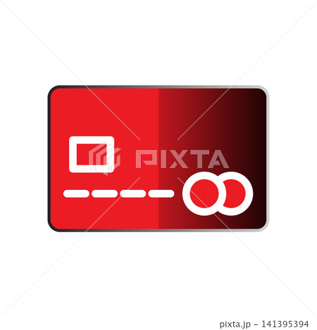 Credit Card icon design template Credit Card icon design template 141395394