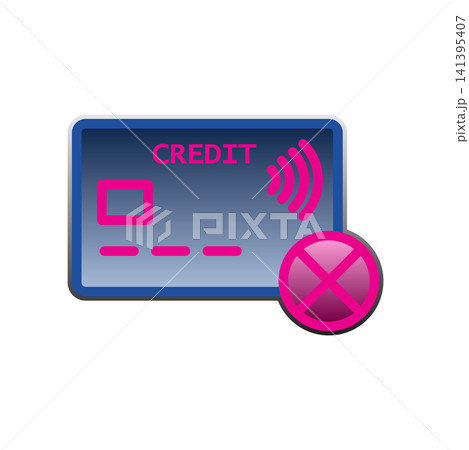 Credit Card icon design template Credit Card icon design template 141395407