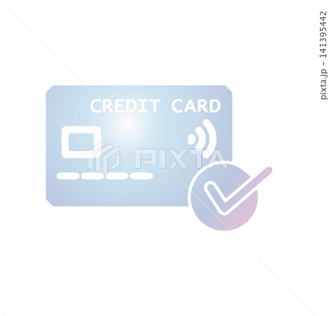 Credit Card icon design template Credit Card icon design template 141395442