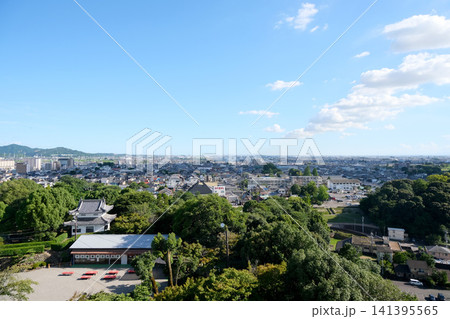 愛知県犬山市_犬山城から南側風景1_2025年7月 愛知県犬山市_犬山城から南側風景1_2025年7月 141395565