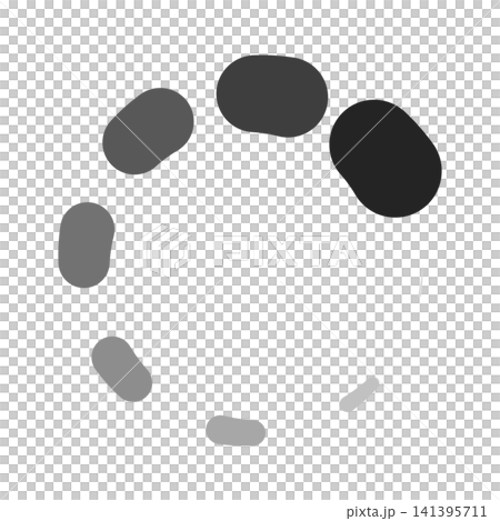 circular loading spinner icon with gray shades on white background circular loading spinner icon with gray shades on white background 141395711