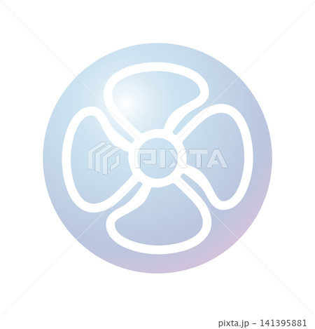 Air Fan icon design template Air Fan icon design template 141395881