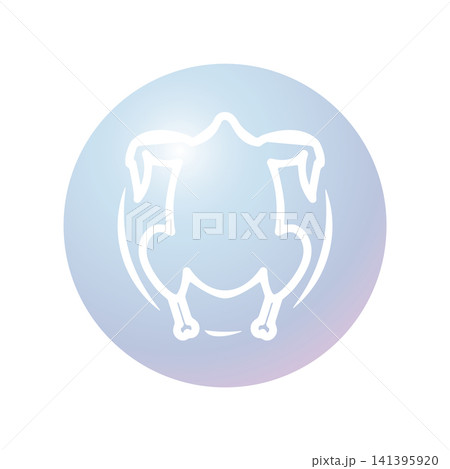 Meat icon design template Meat icon design template 141395920