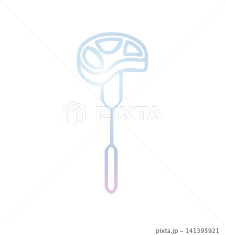 Meat icon design template Meat icon design template 141395921