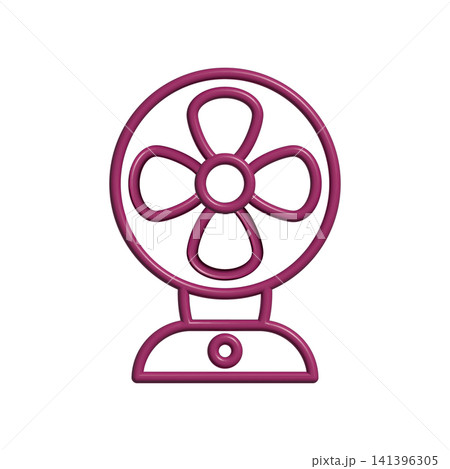 Air Fan icon design template Air Fan icon design template 141396305