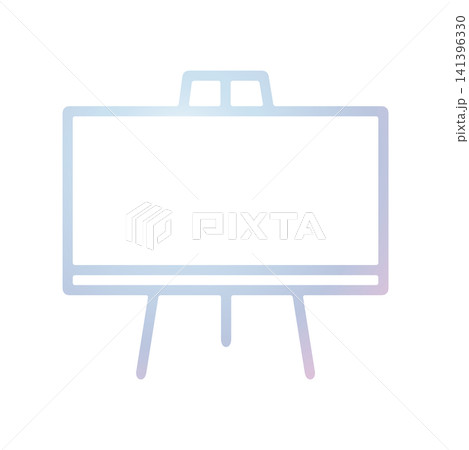 Blackboard icon design template Blackboard icon design template 141396330