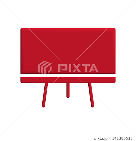 Blackboard icon design template Blackboard icon design template 141396539
