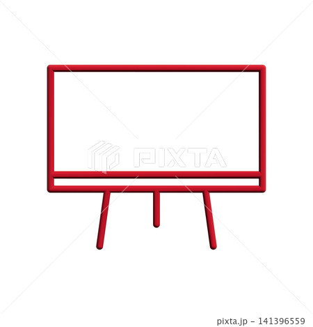 Blackboard icon design template 141396559