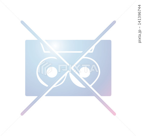 Cassette icon design template 141396744