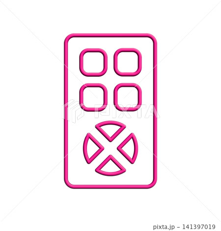 Remote Control icon design template Remote Control icon design template 141397019