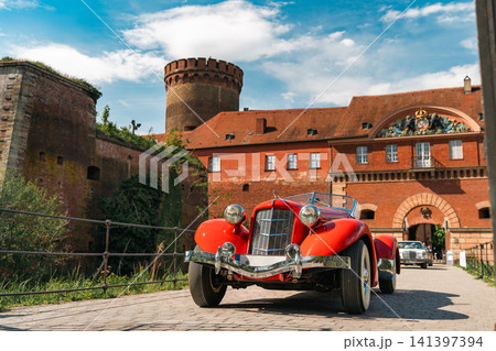 Red Auburn Boattail Speedster at Zitadelle Spandau Red Auburn Boattail Speedster at Zitadelle Spandau 141397394