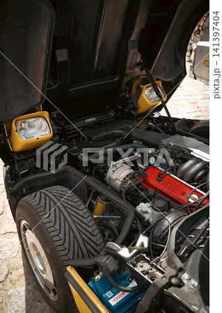 Chevrolet Corvette C4 Engine Bay Detail Chevrolet Corvette C4 Engine Bay Detail 141397404