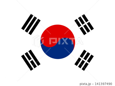 大韓民国国旗 141397490