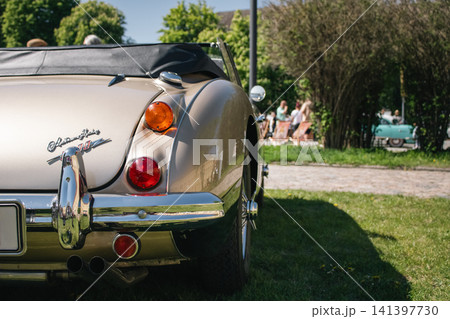 Rear Detail of Austin-Healey 3000 Roadster 141397730