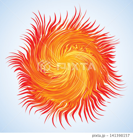 Abstract background. Explosion. Vector drawing Abstract background. Explosion. Vector drawing 141398157