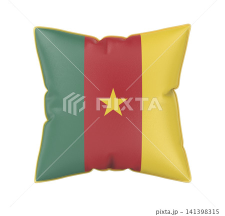 Pillow with the flag of Cameroon Pillow with the flag of Cameroon 141398315