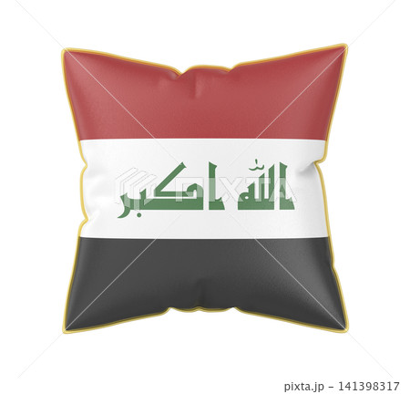 Pillow with the flag of Iraq 141398317