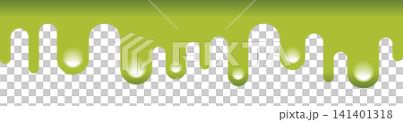 Frame illustration material with green liquid flowing Frame illustration material with green liquid flowing 141401318