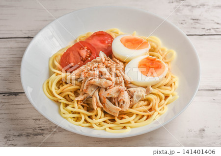 汁なしチキンの冷し中華 汁なしチキンの冷し中華 141401406