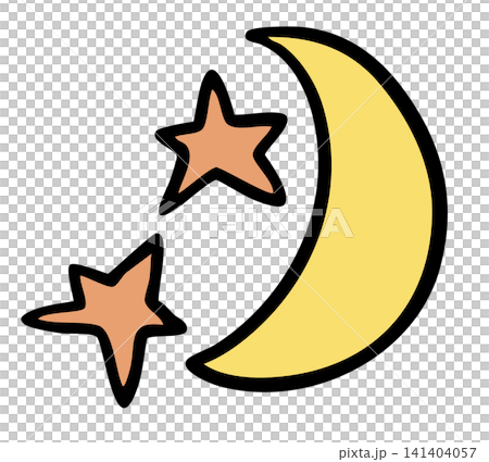 Hand drawn yellow moon and stars for decoration, cartoon character, comic, mascot, sky and cloud, plush toy, kid doll, sticker, cute patch, brooch, shirt print, icon, good night, sleep tight Hand drawn yellow moon and stars for decoration, cartoon character, comic, mascot, sky and cloud, plush toy, kid doll, sticker, cute patch, brooch, shirt print, icon, good night, sleep tight 141404057