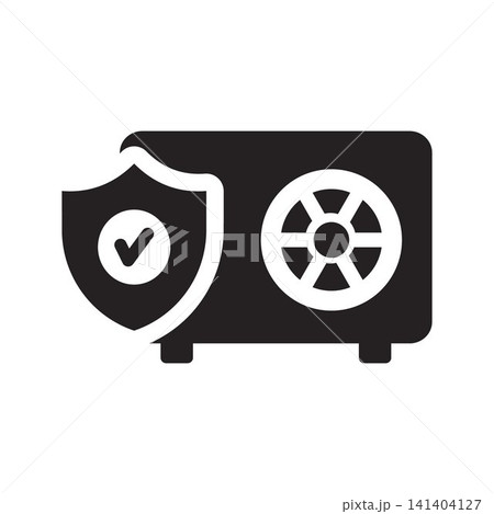 Money Safe Insurance Icon 141404127