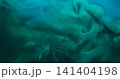Mist wave. Defocused stream. Paint color blend cloud dye water abstract background. Blur twist dissolving fantasy splash explosion. 141404198