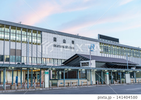 岡山県岡山市 JR岡山駅東口 岡山県岡山市 JR岡山駅東口 141404580
