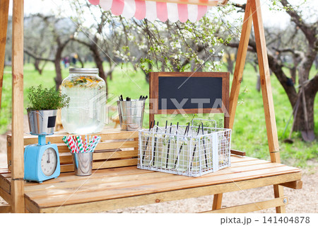 outdoor picnic table with garden chairs 141404878