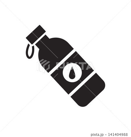 Reusable Water Bottle Icon for Health and Sport Reusable Water Bottle Icon for Health and Sport 141404988
