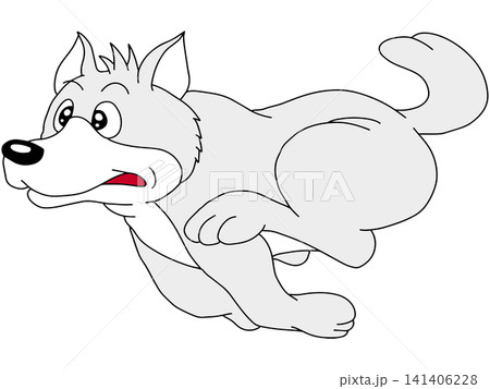 手書き動物イラスト☆犬 手書き動物イラスト☆犬 141406228