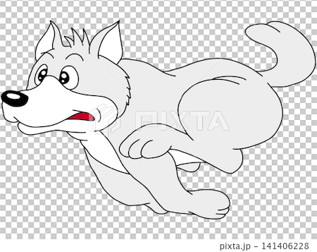 手書き動物イラスト☆犬 手書き動物イラスト☆犬 141406228