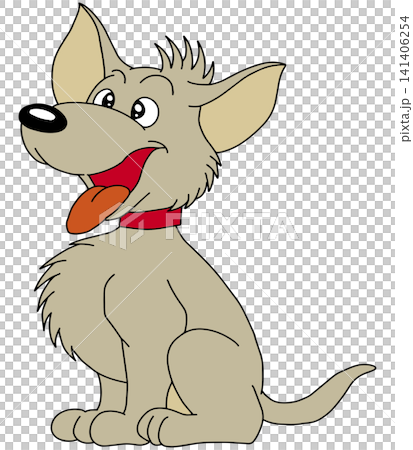 手書き動物イラスト☆犬 手書き動物イラスト☆犬 141406254