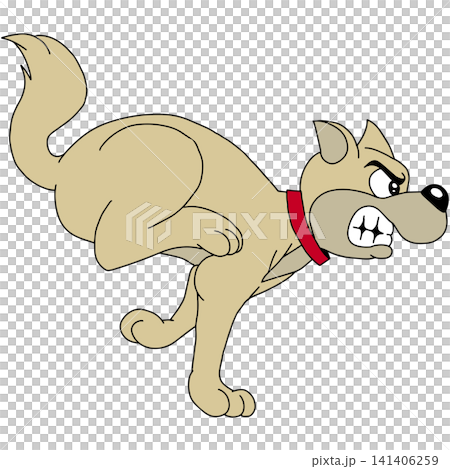 Hand-drawn animal illustration ☆ Dog Hand-drawn animal illustration ☆ Dog 141406259