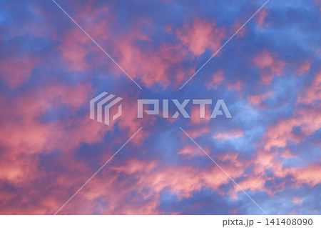 sky beautiful gradient of pink and blue hues as the sun sets serene and romantic atmosphere sky beautiful gradient of pink and blue hues as the sun sets serene and romantic atmosphere 141408090