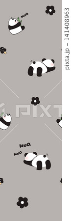 Cute Pastel Cartoon Baby Animal and Simple Striped Seamless Pattern Collection Cute Pastel Cartoon Baby Animal and Simple Striped Seamless Pattern Collection 141408963