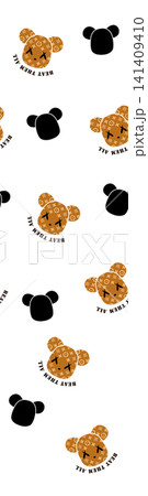Sweet Kawaii Cartoon Cat Dessert Check Lace and Geometric Seamless Pattern Collection Sweet Kawaii Cartoon Cat Dessert Check Lace and Geometric Seamless Pattern Collection 141409410