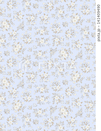 Dreamy Soft Pastel Watercolor Dense Floral Seamless Pattern Collection Dreamy Soft Pastel Watercolor Dense Floral Seamless Pattern Collection 141409490
