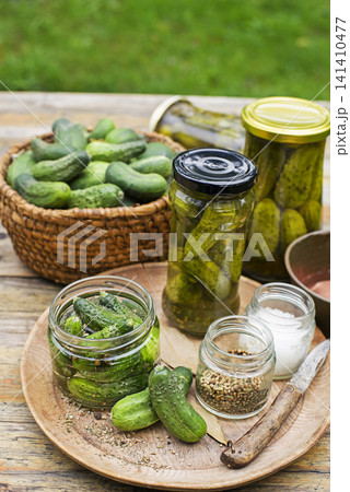 Pickled cucumbers Pickled cucumbers 141410477