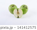 green apples isolated on white background 141412575