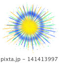 カラフルな花火 141413997