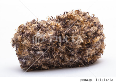 A ball of acrylic yarn for crocheting and knitting A ball of acrylic yarn for crocheting and knitting 141414218