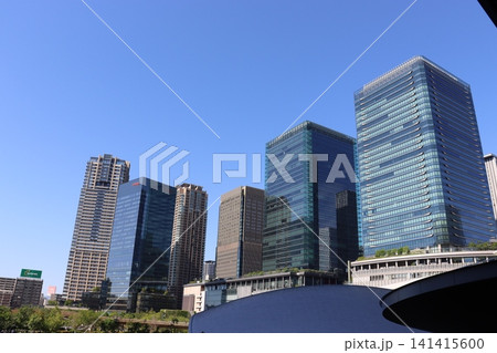 大阪市北区梅北グランフロント大阪の町並み風景 大阪市北区梅北グランフロント大阪の町並み風景 141415600